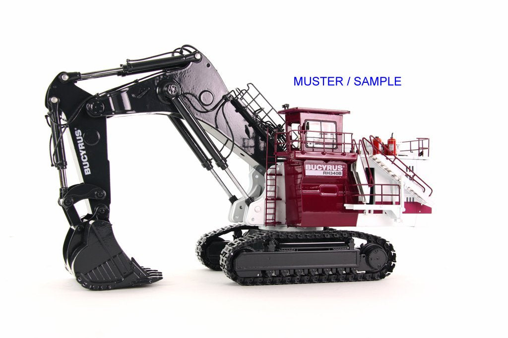 BUCYRUS RH340B BACKHOE. Scale 1:50