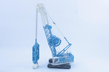 BAUER Cable Crane MC96 with DHG-V Pile Grab