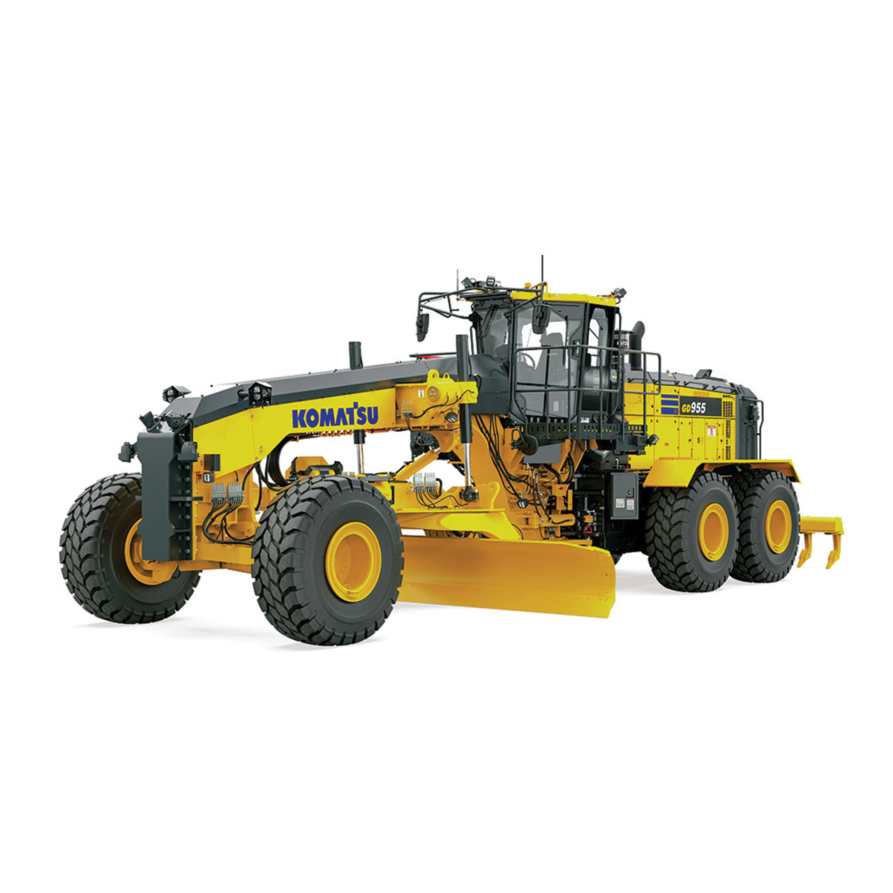 KOMATSU GD955-7 Motor Grader. 1:50 scale. AVAILABLE TO PRE-ORDER.