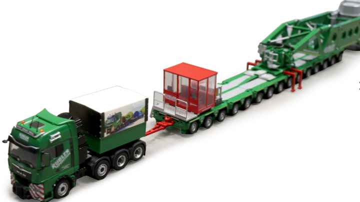 SCHEUERLE Side Girder Bridge Model. 1:50 Scale. PLEASE EMAIL ME TO PRE-ORDER.