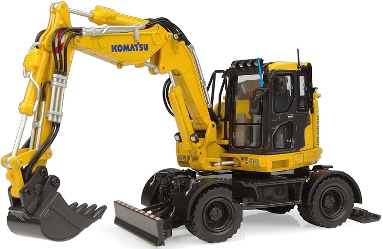 KOMATSU PW 138 MR-11 Wheel Excavator. 1:50 scale.