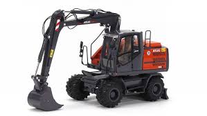 ATLAS 160W WHEELED EXCAVATOR with Nokian Tyres. Scale 1:32