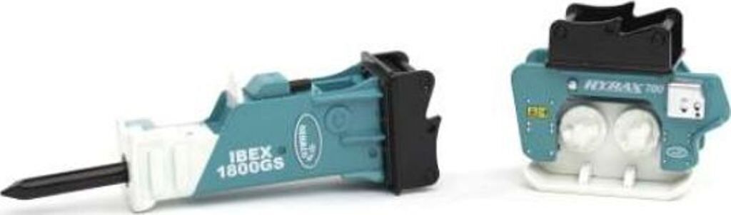 DEHACO BREAKER & COMPACTOR SET. Scale 1:32