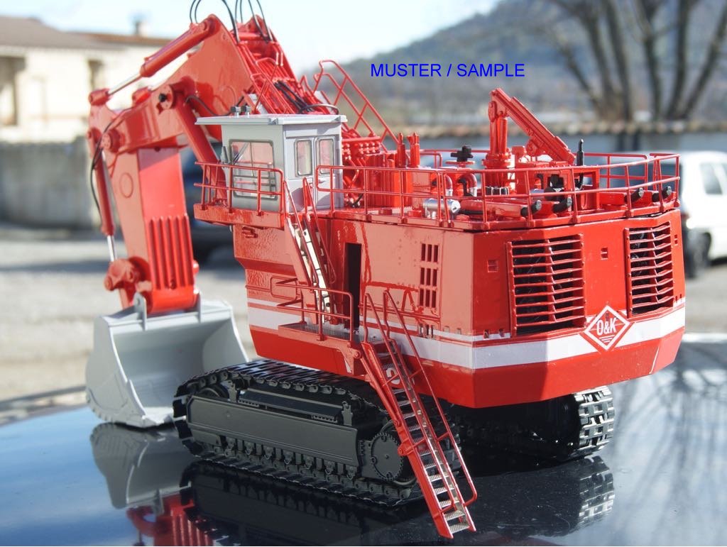 O&K RH200 BACKHOE Scale 1:50