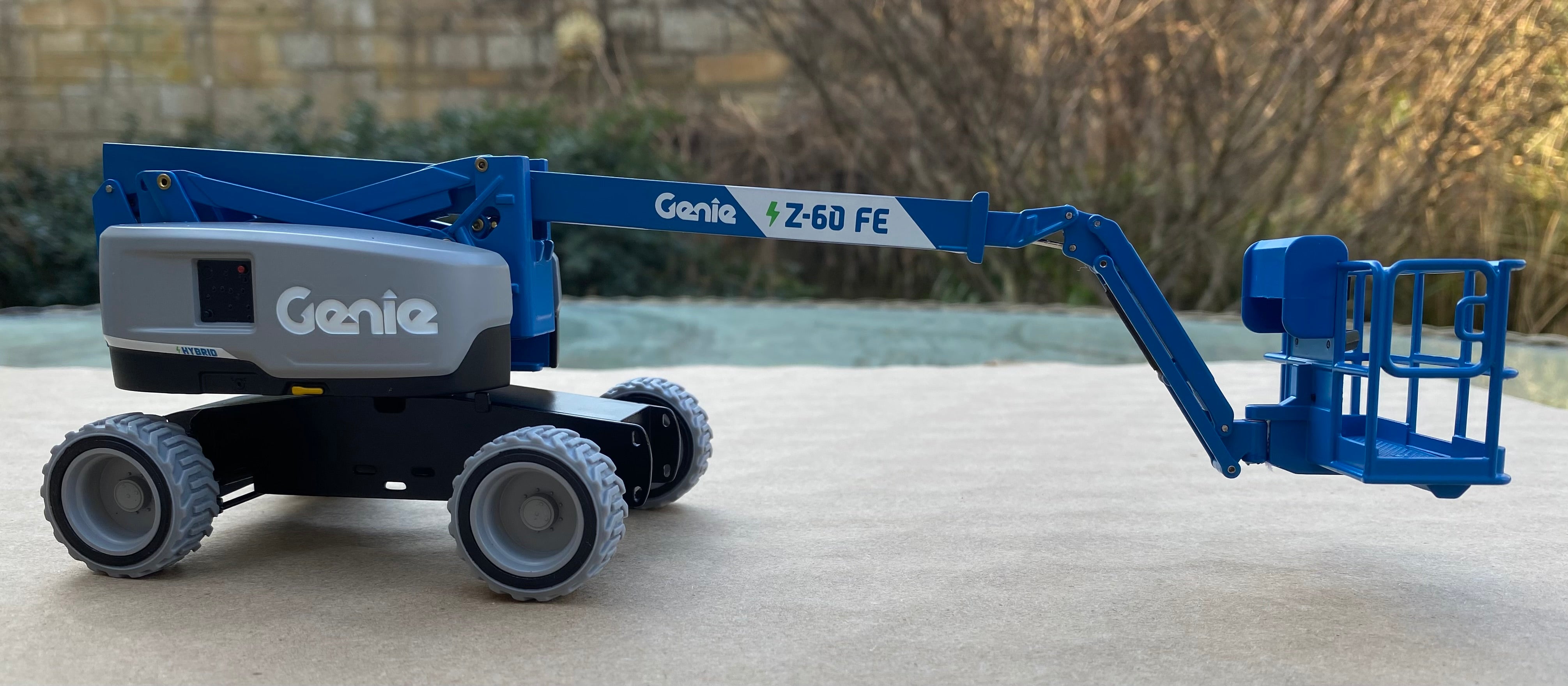 GENIE Z-60 FE Electric boom lift. 1:32 scale.