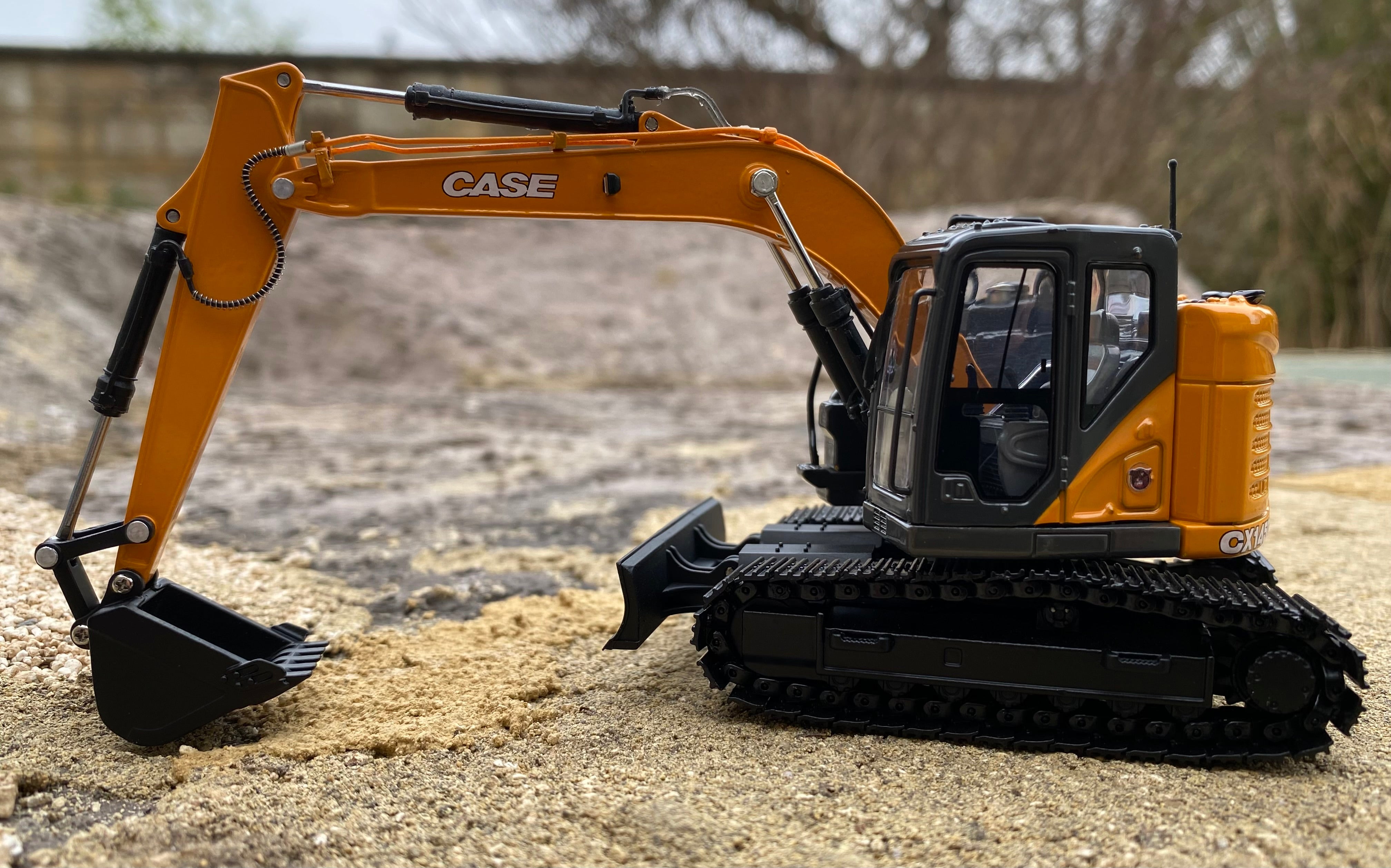 CASE CX145D SR Excavator. 1:50 scale.