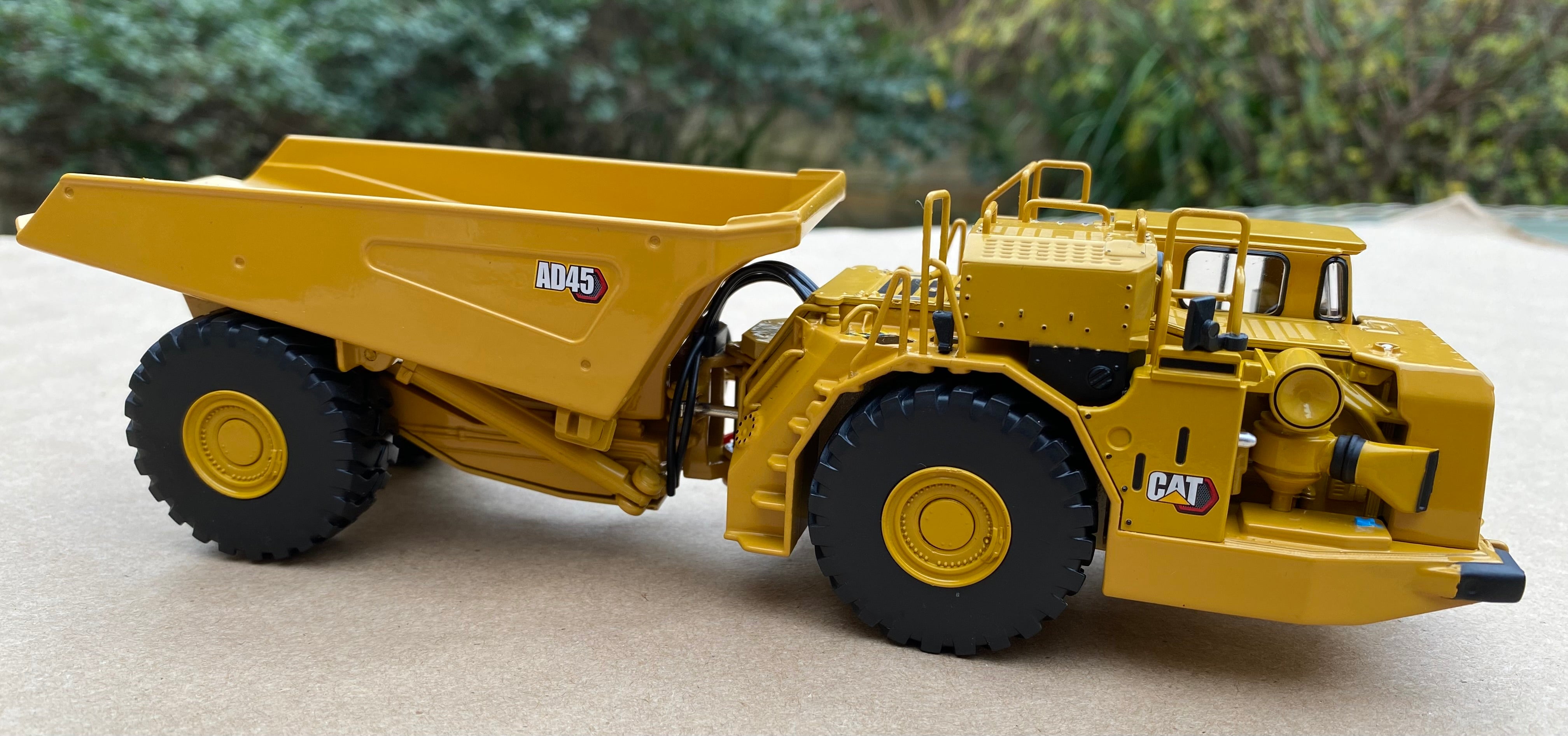 CAT AD45 Underground Articulated Truck. 1:50 scale.