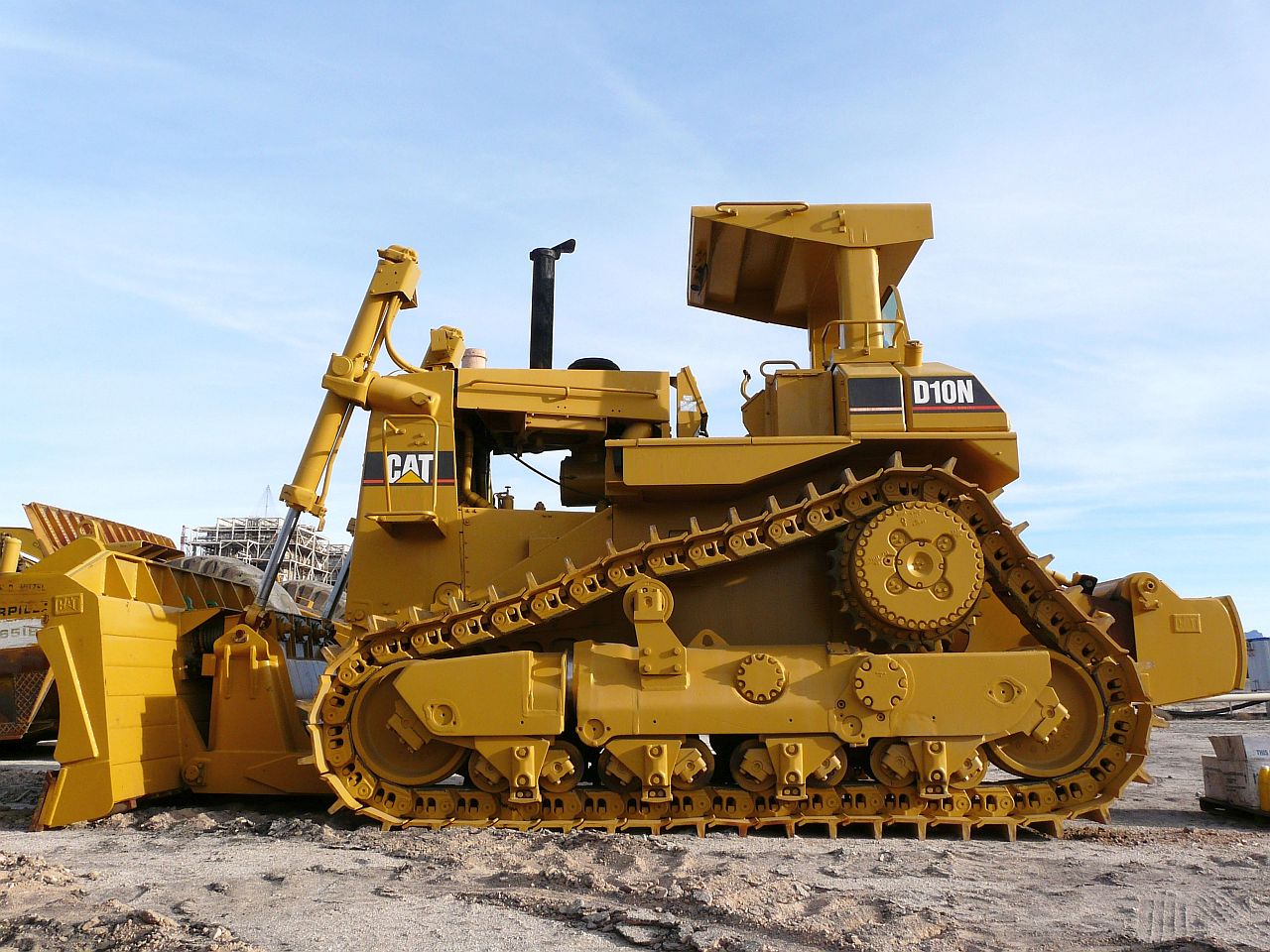 CAT D10N DOZER witH C Blade and rear push block. 1:48 scale. SAMPLE IMAGE ONLY