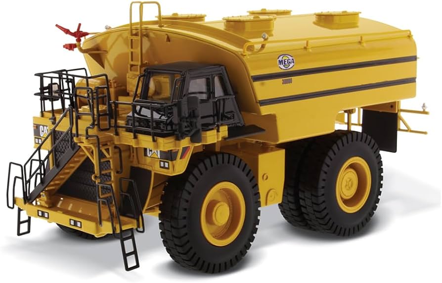 CAT Mega MWT30 Mining Truck Water Tanker. Scale 1:50