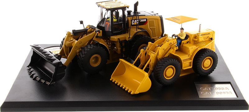 CAT 966A WHEEL LOADER and CAT 966M WHEEL LOADER EVOLUTION SERIES. Scale 1:50