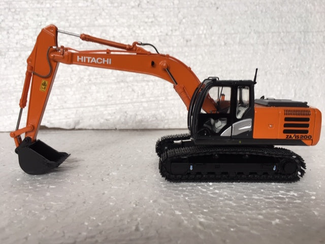 HITACHI ZX 200 5G Series Hydraulic Excavator. Scale 1:50