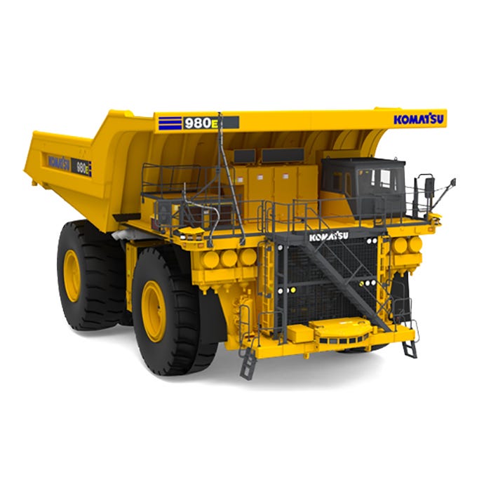 KOMATSU 980E-AT DUMP TRUCK. 1:50 scale