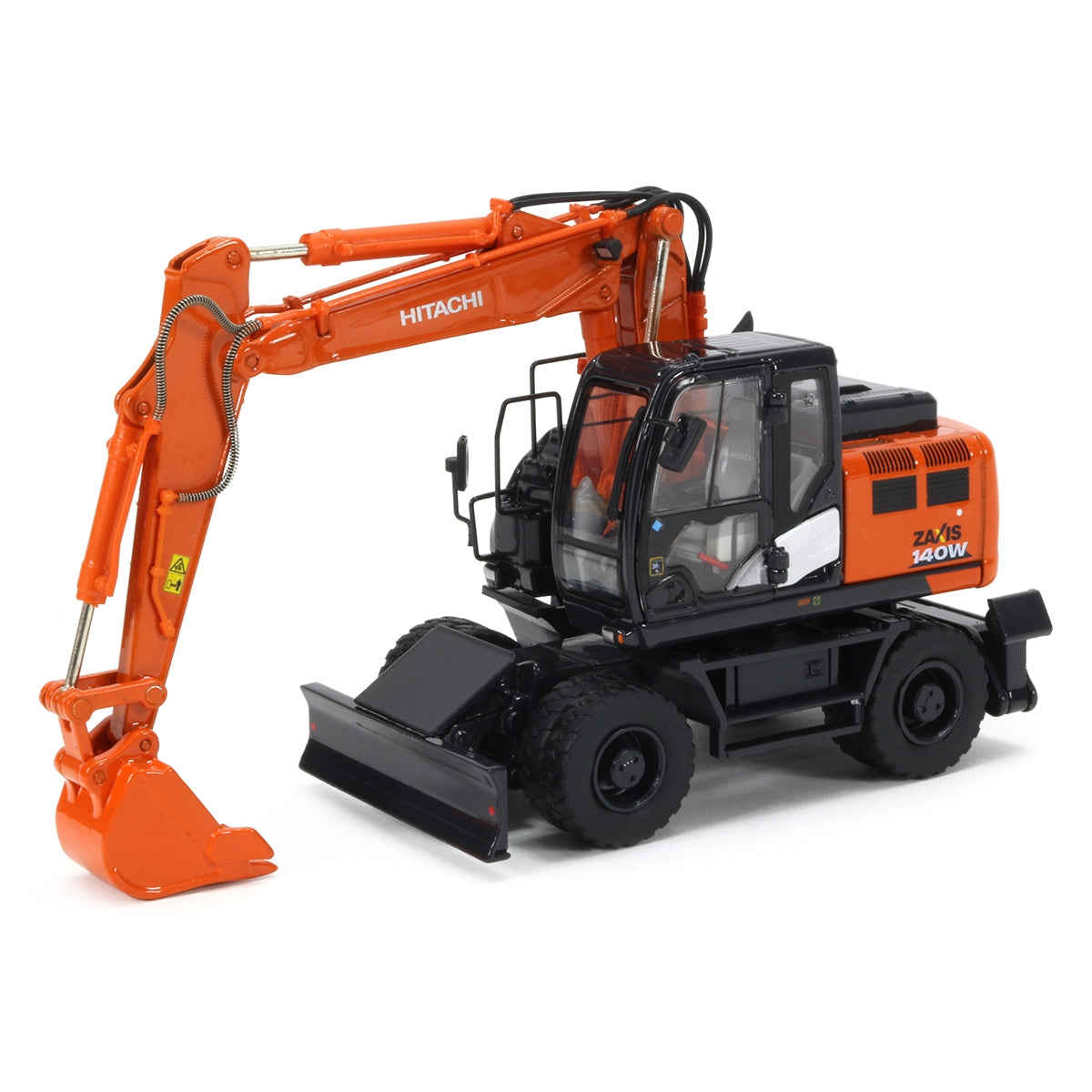 HITACHI ZX140W-6 HYDRAULIC WHEELED EXCAVATOR. Scale 1:50