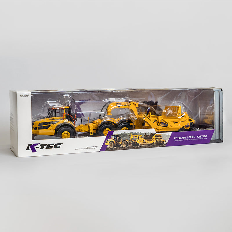 KTEC 1237 ADT with VOLVO A45GFS. Scale 1:50